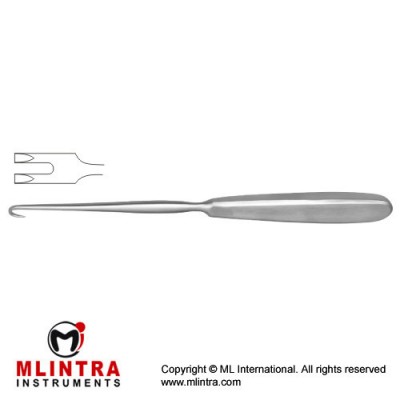 Volkmann Retractor 2 Sharp Prongs - Hollow Handle Stainless Steel, 21.5 cm - 8 1/2" Volkmann Retractor 2 Sharp Prongs - Hollow Handle Stainless Steel, 21.5 cm - 8 1/2"